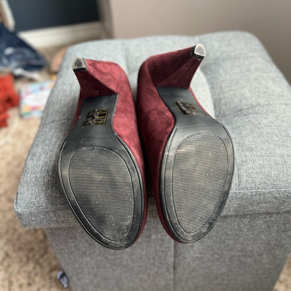 Call It Spring, Size 8, Burgundy heel - storage box included! - Picture 5 of 5